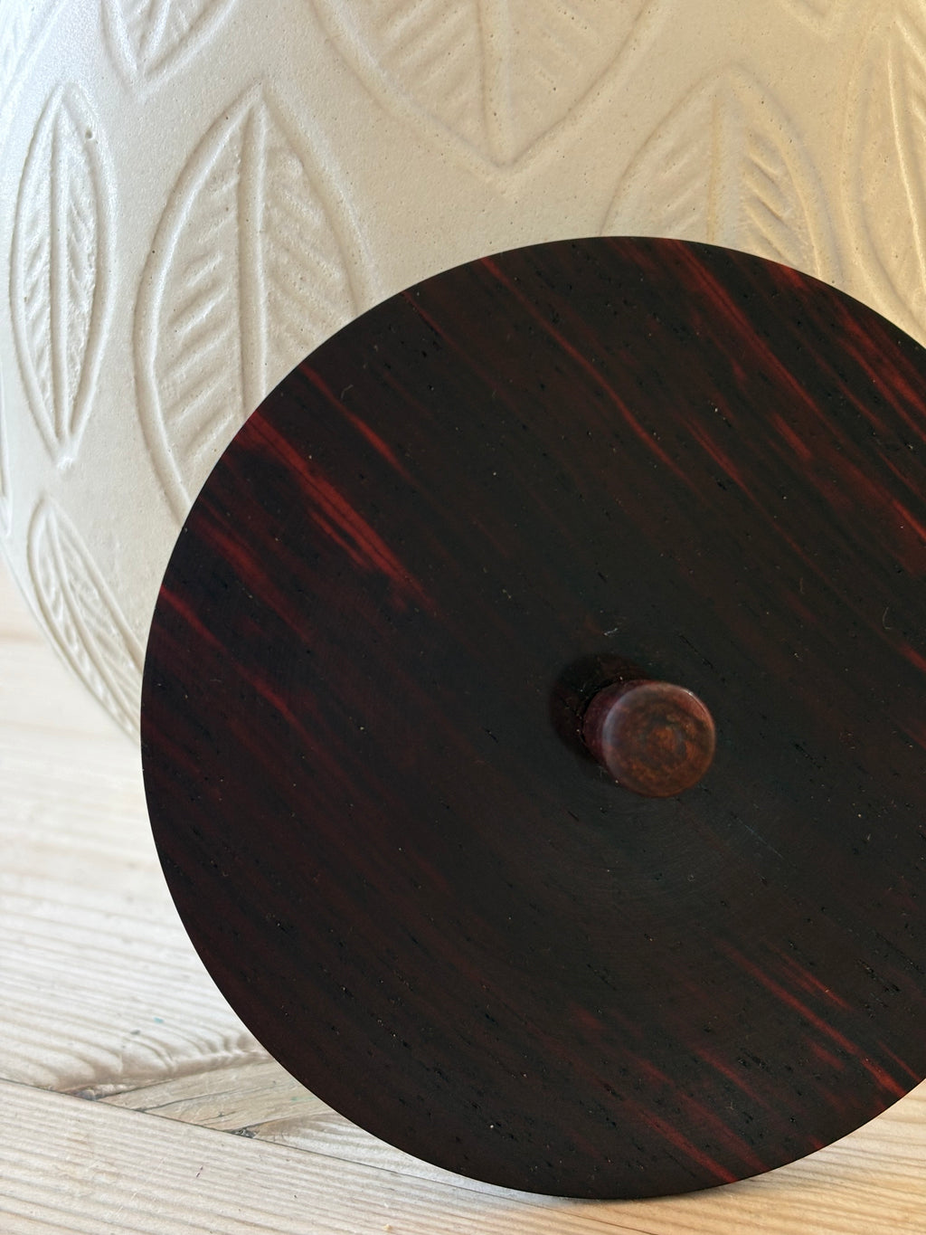 Krukke med lokk 15 cm