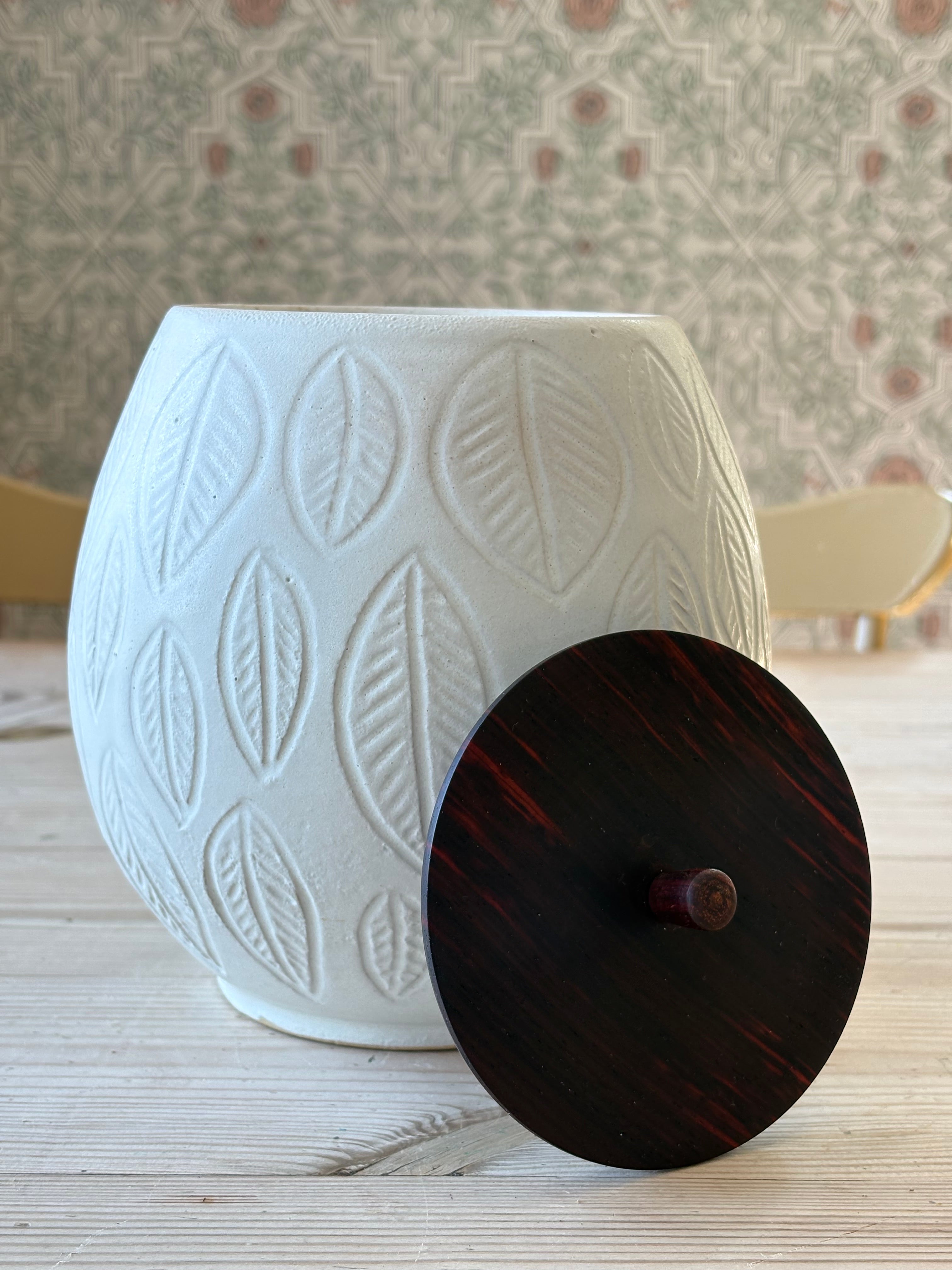 Krukke med lokk 15 cm